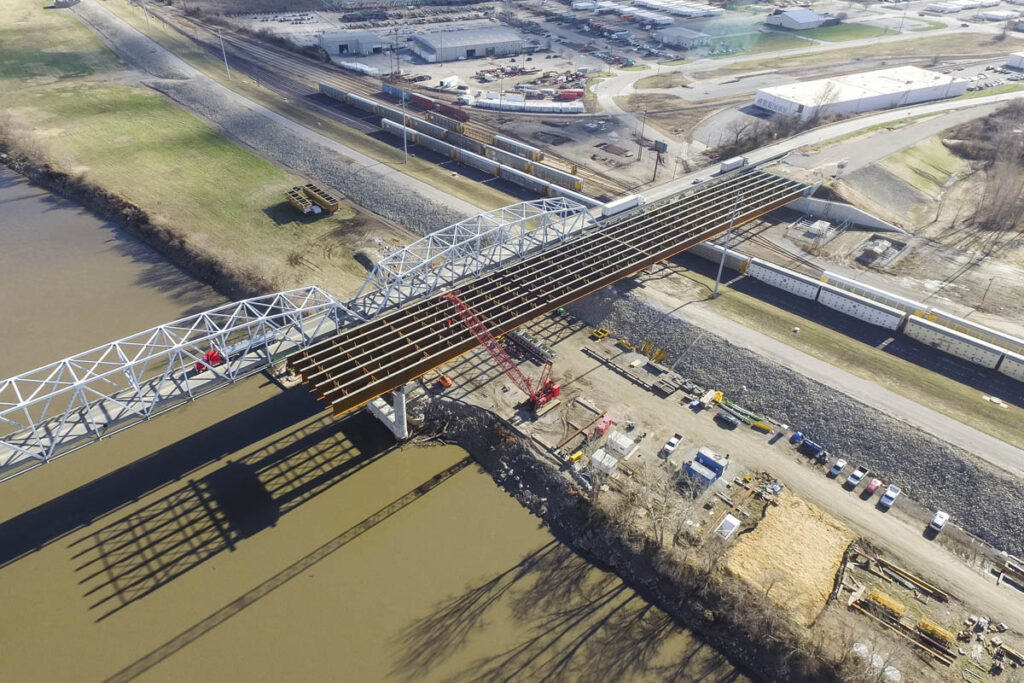 HG Consult Project of Missouri River bridge near Fairfax, MO