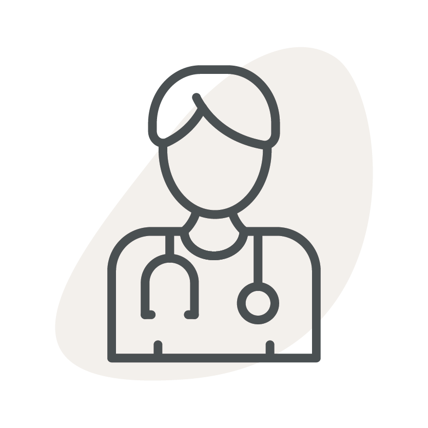 Animal health professional icon