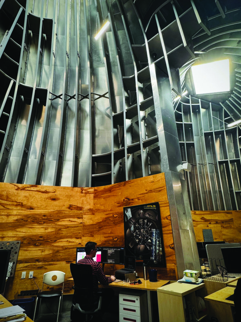 Employee working at Zahner. 