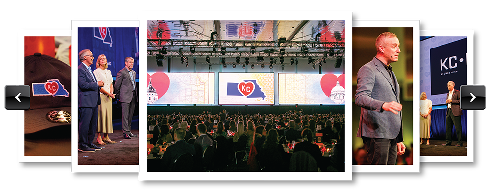 Photos from KCADC Annual Meeting arranged to mimic an image gallery