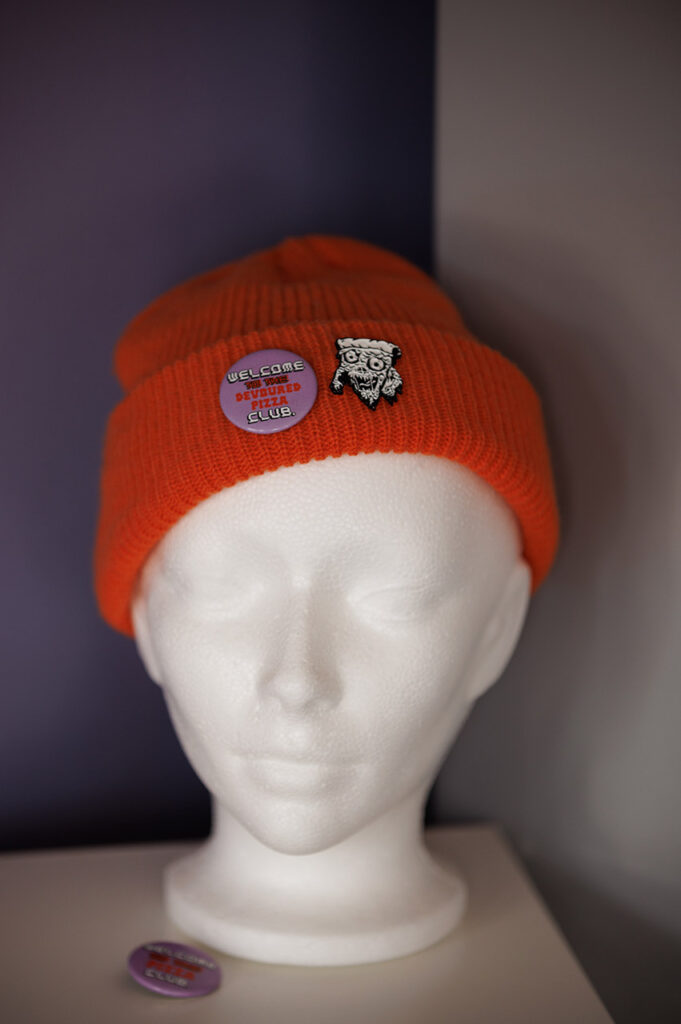 An Orange by Devoured beanie.
