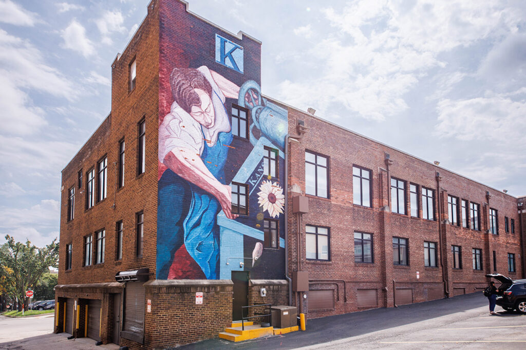 A mural in downtown KCK.