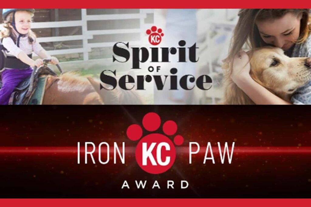 Spirit of Service and Iron Paw Award